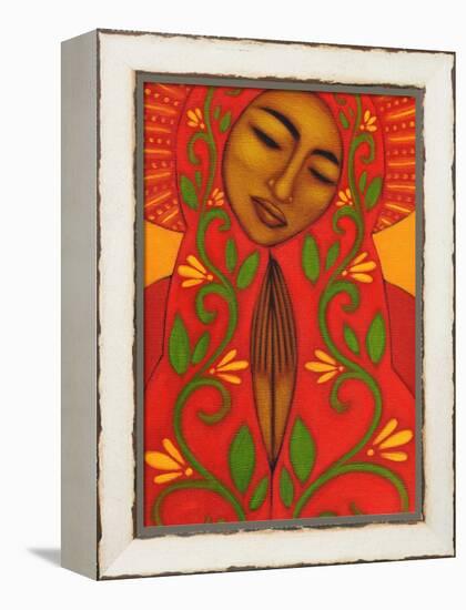 Red Madonna-Tamara Adams-Framed Stretched Canvas