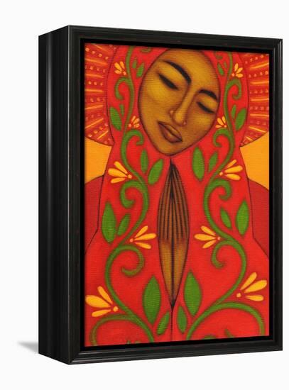 Red Madonna-Tamara Adams-Framed Stretched Canvas