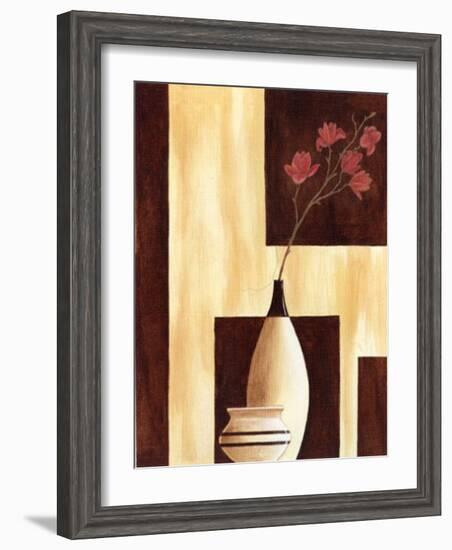 Red Magnolia-Diego Patrian-Framed Art Print