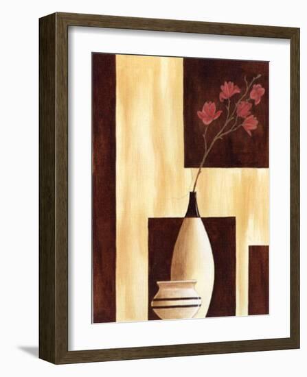 Red Magnolia-Diego Patrian-Framed Art Print