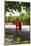 Red Mailbox, Copenhagen, Denmark, Scandinavia-Axel Schmies-Mounted Photographic Print