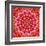 Red Mandala-AGCuesta-Framed Art Print