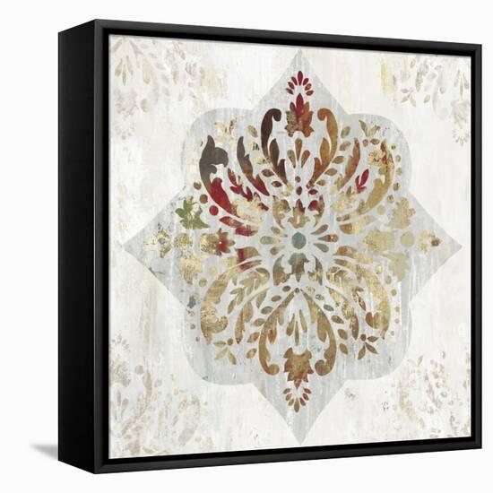 Red Medallion-Aimee Wilson-Framed Stretched Canvas