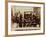 Red Men Band Deadwood, South Dakota 1890s-null-Framed Art Print