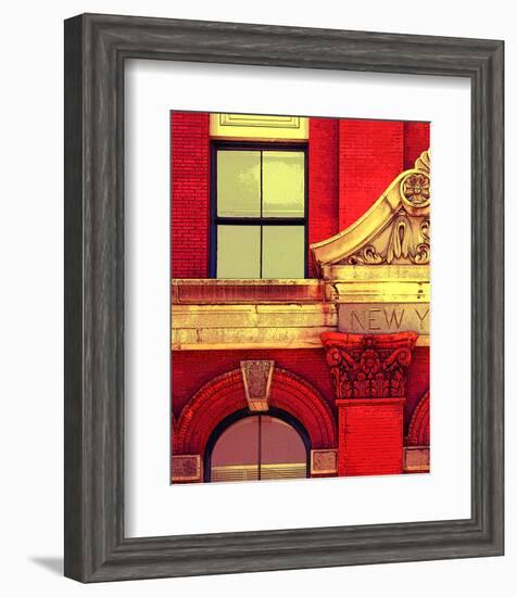 Red Merc-Richard James-Framed Art Print