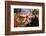 Red Mesh Starfish-Reinhard Dirscherl-Framed Photographic Print