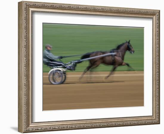 Red Mile Harness Track, Lexington, Kentucky, USA-null-Framed Photographic Print