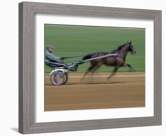 Red Mile Harness Track, Lexington, Kentucky, USA-null-Framed Photographic Print