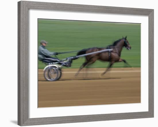 Red Mile Harness Track, Lexington, Kentucky, USA-null-Framed Photographic Print