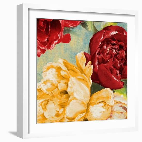 Red Modern Romance IV-Patricia Pinto-Framed Art Print