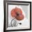 Red Moment Poppy 1-Albert Koetsier-Framed Art Print