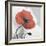 Red Moment Poppy 1-Albert Koetsier-Framed Art Print