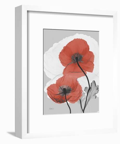 Red Moment Poppy-Albert Koetsier-Framed Premium Giclee Print