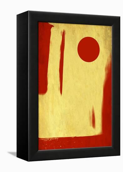 Red Moon-Philippe Sainte-Laudy-Framed Premier Image Canvas