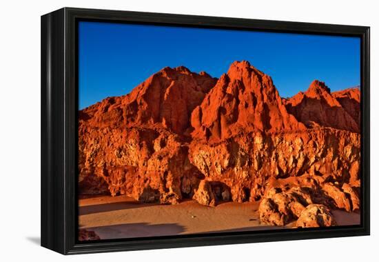 Red Mountain II-Howard Ruby-Framed Premier Image Canvas