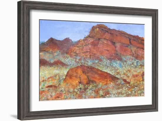 Red Mountain-Margaret Coxall-Framed Giclee Print