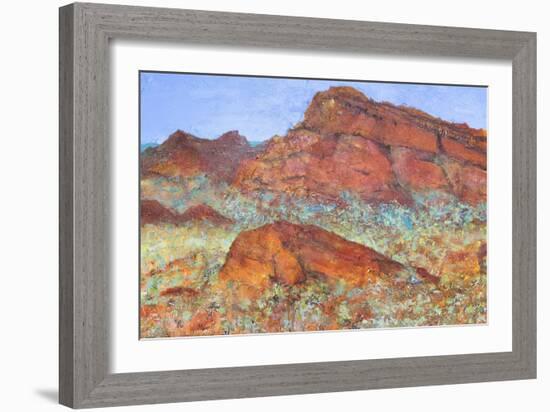 Red Mountain-Margaret Coxall-Framed Giclee Print