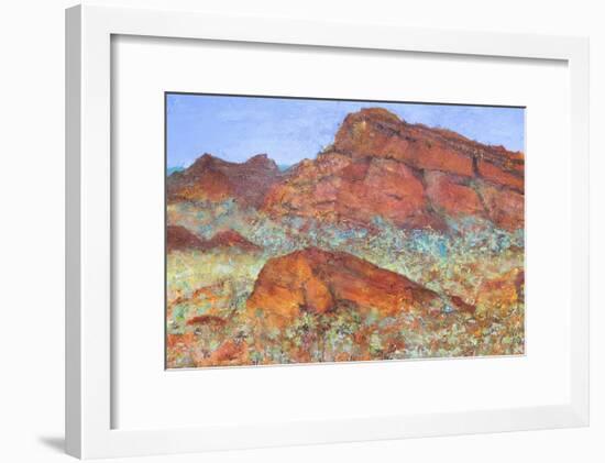 Red Mountain-Margaret Coxall-Framed Giclee Print