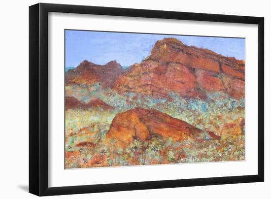 Red Mountain-Margaret Coxall-Framed Giclee Print