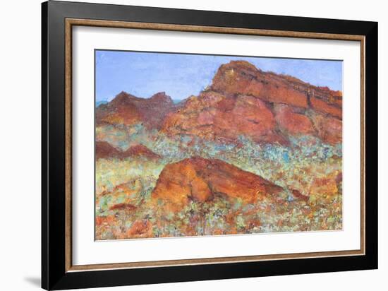 Red Mountain-Margaret Coxall-Framed Giclee Print