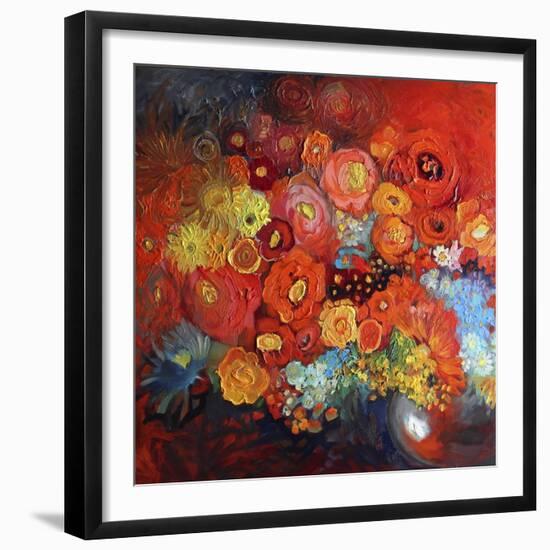 Red Nature Morte-Oxana Zaika-Framed Giclee Print