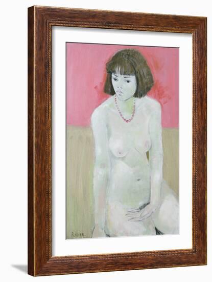 Red Necklace, 1995-Endre Roder-Framed Giclee Print