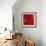 Red night melody-Hyunah Kim-Framed Art Print displayed on a wall