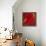 Red night melody-Hyunah Kim-Framed Stretched Canvas displayed on a wall