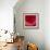 Red night of resonance-Hyunah Kim-Framed Art Print displayed on a wall