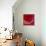 Red night of resonance-Hyunah Kim-Framed Stretched Canvas displayed on a wall