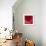 Red night of resonance-Hyunah Kim-Framed Art Print displayed on a wall