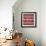 Red Nordic Sweater I-Artique Studio-Framed Art Print displayed on a wall