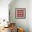 Red Nordic Sweater I-Artique Studio-Framed Art Print displayed on a wall