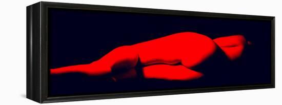 Red Nude Rear View-Ade Groom-Framed Premier Image Canvas