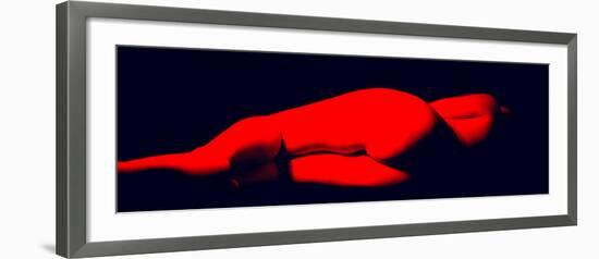 Red Nude Rear View-Ade Groom-Framed Photographic Print