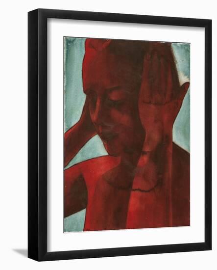 Red One Second Noise-Graham Dean-Framed Giclee Print