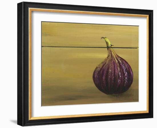 Red Onion on a Box-Gigi Begin-Framed Giclee Print