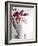 Red Orchid 1-Rabi Khan-Framed Art Print