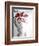 Red Orchid 1-Rabi Khan-Framed Art Print