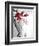 Red Orchid 1-Rabi Khan-Framed Art Print