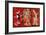 Red Oriental Trio-Haruyo Morita-Framed Art Print