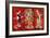 Red Oriental Trio-Haruyo Morita-Framed Art Print