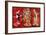 Red Oriental Trio-Haruyo Morita-Framed Art Print