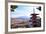 Red Pagoda with Mt. Fuji as the Background-sanupot-Framed Photographic Print