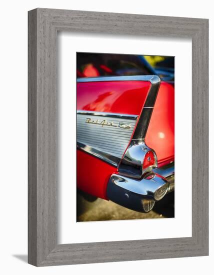 Red Paint And Chrome-George Oze-Framed Photographic Print