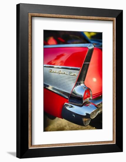 Red Paint And Chrome-George Oze-Framed Photographic Print