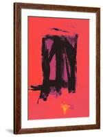 Red Painting, c.1961-Franz Kline-Framed Serigraph