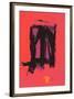 Red Painting, c.1961-Franz Kline-Framed Serigraph
