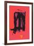 Red Painting, c.1961-Franz Kline-Framed Serigraph