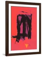 Red Painting, c.1961-Franz Kline-Framed Serigraph